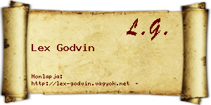 Lex Godvin névjegykártya
